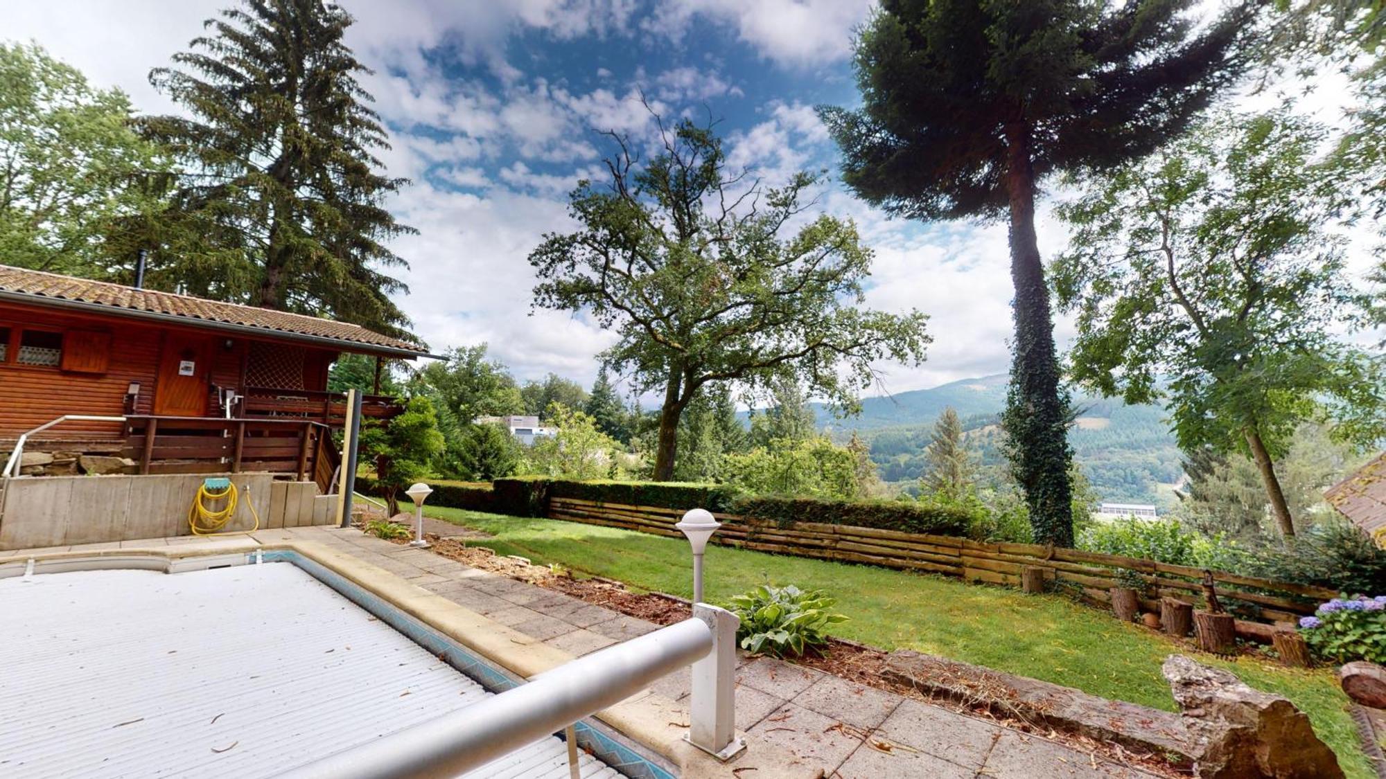 Le Chalet Du Mittelberg Avec Piscine Villa Muhlbach-sur-Munster Exterior photo