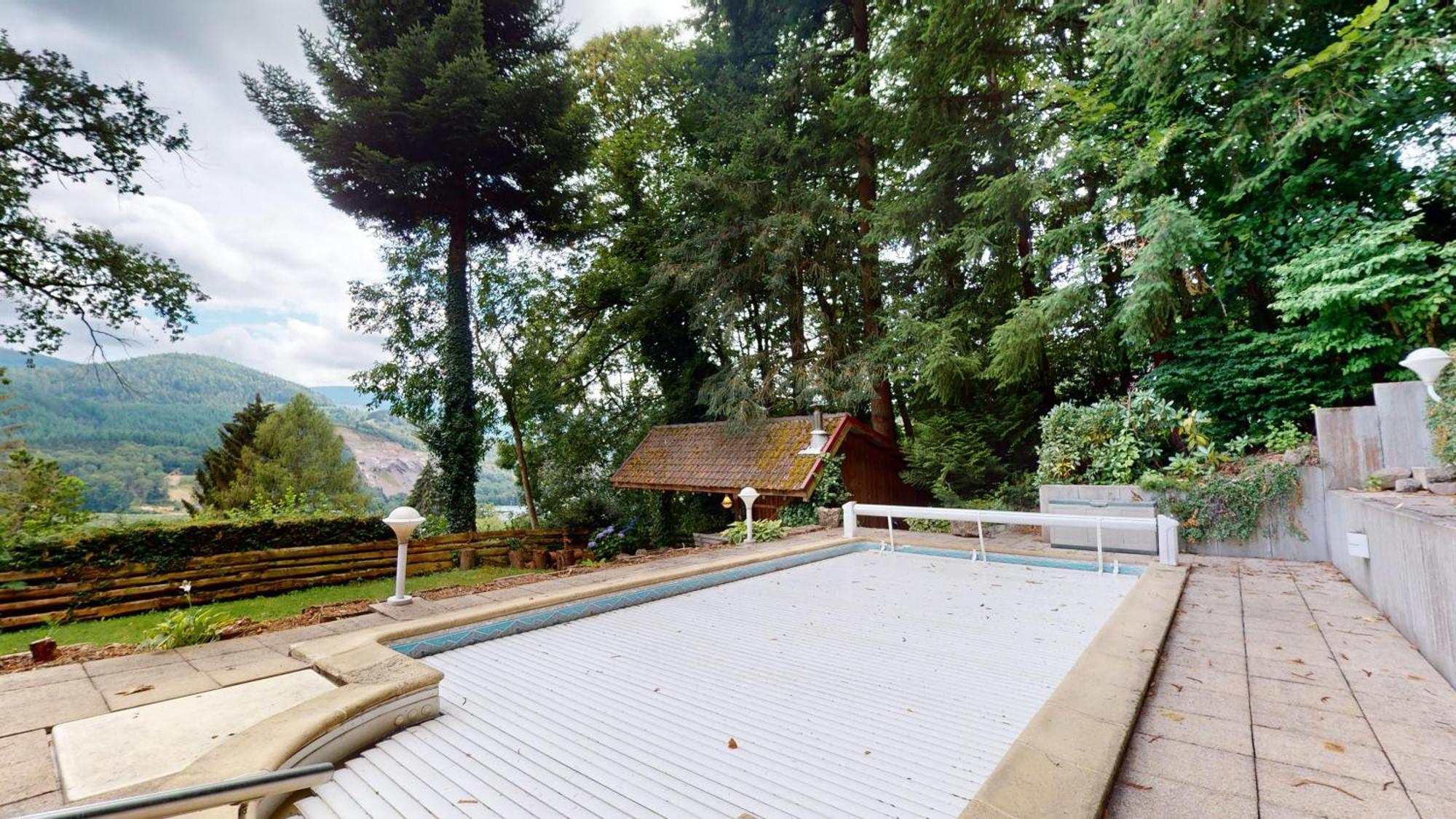 Le Chalet Du Mittelberg Avec Piscine Villa Muhlbach-sur-Munster Exterior photo